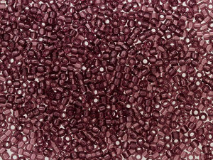 TOHO Treasure 11/0 Transparent Medium Amethyst Seed Bead 2.5-Inch Tube